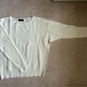 Tahari White Sweater
